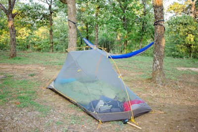 Camp at Osage Hills State Park