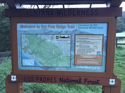 Pine Ridge, North Coast Ridge Loop