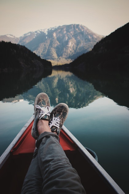 canoe diablo lake, colonial creek boat launch