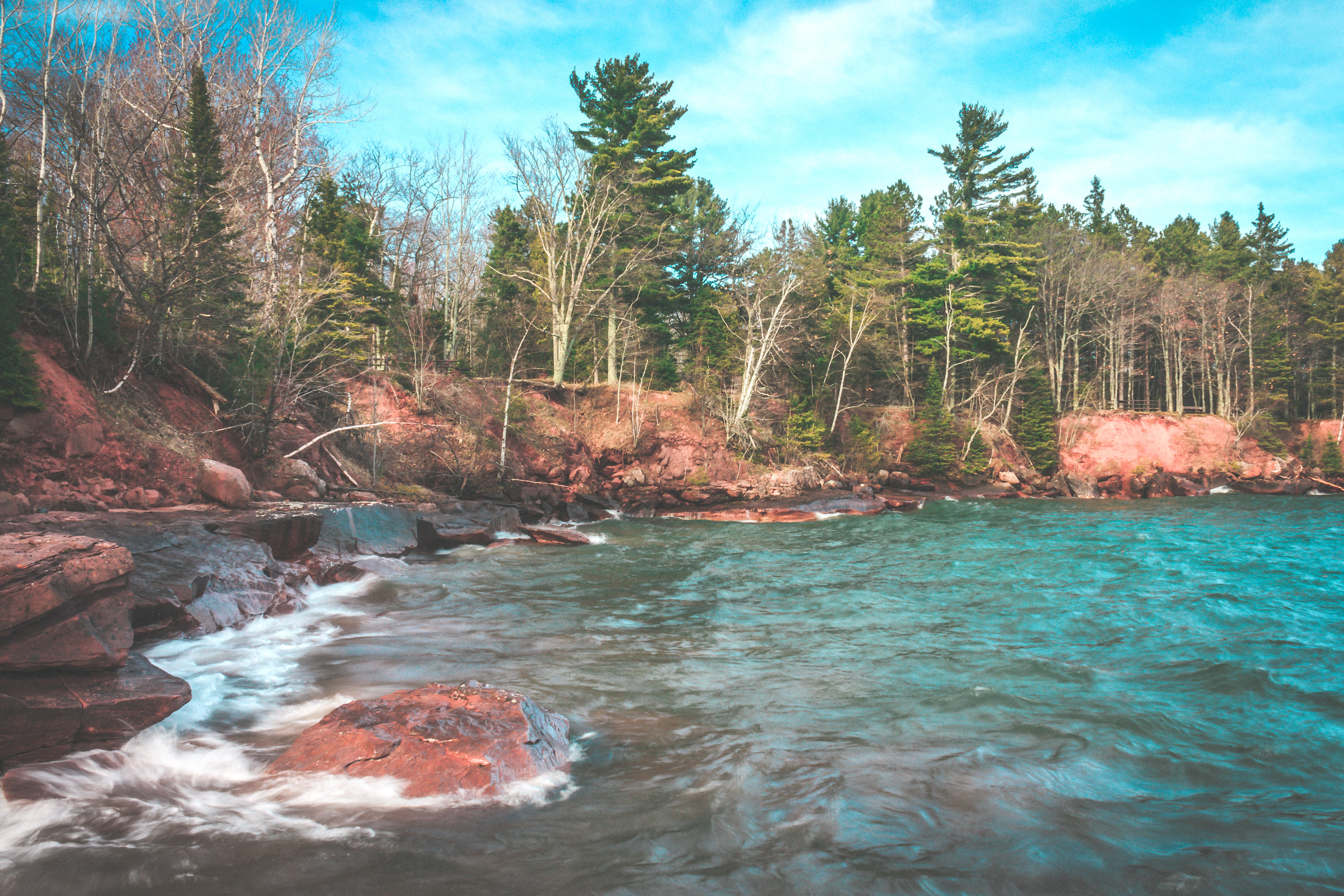 Hike the Point Trail at Big Bay State Park