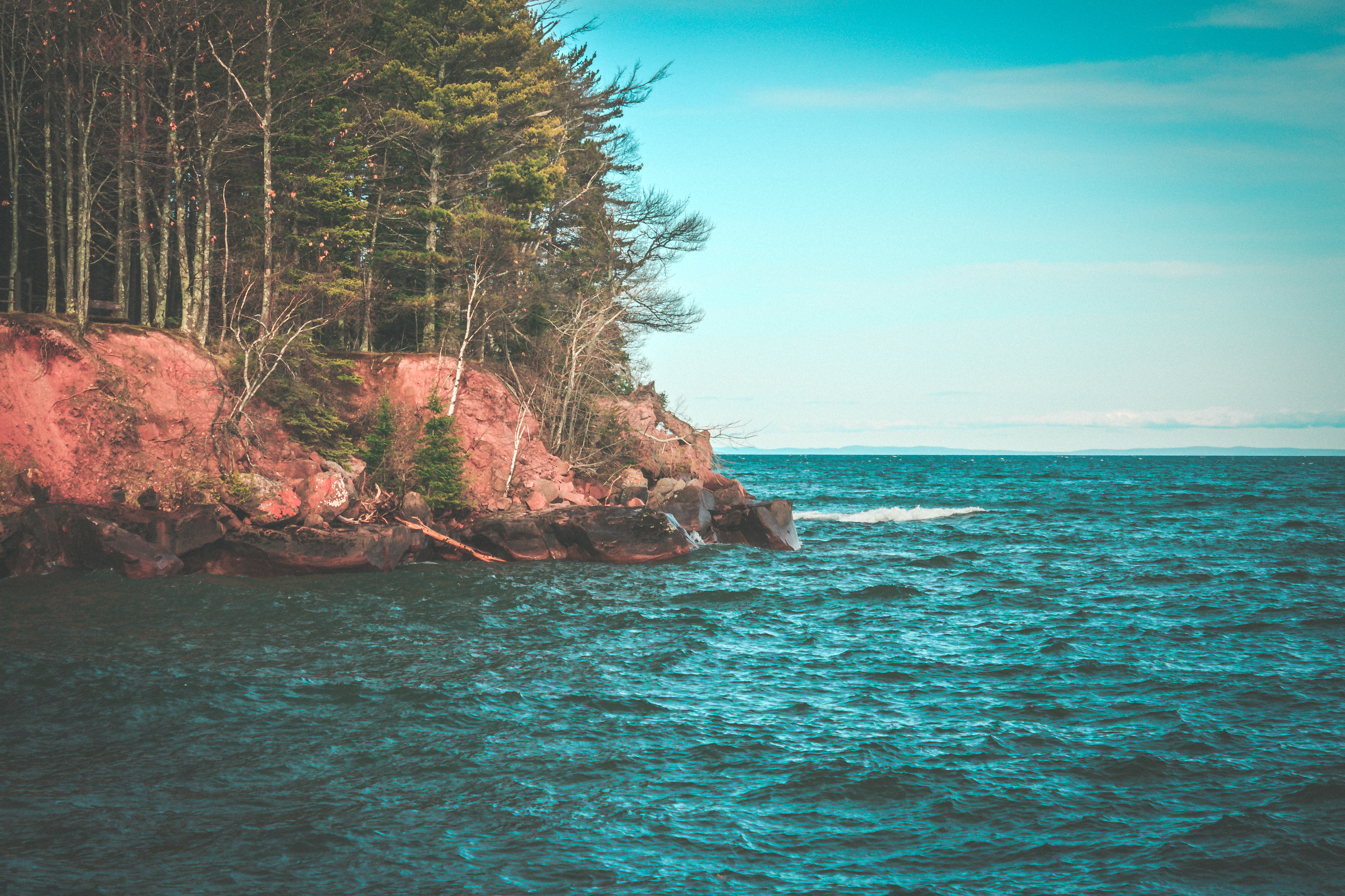 Hike the Point Trail at Big Bay State Park