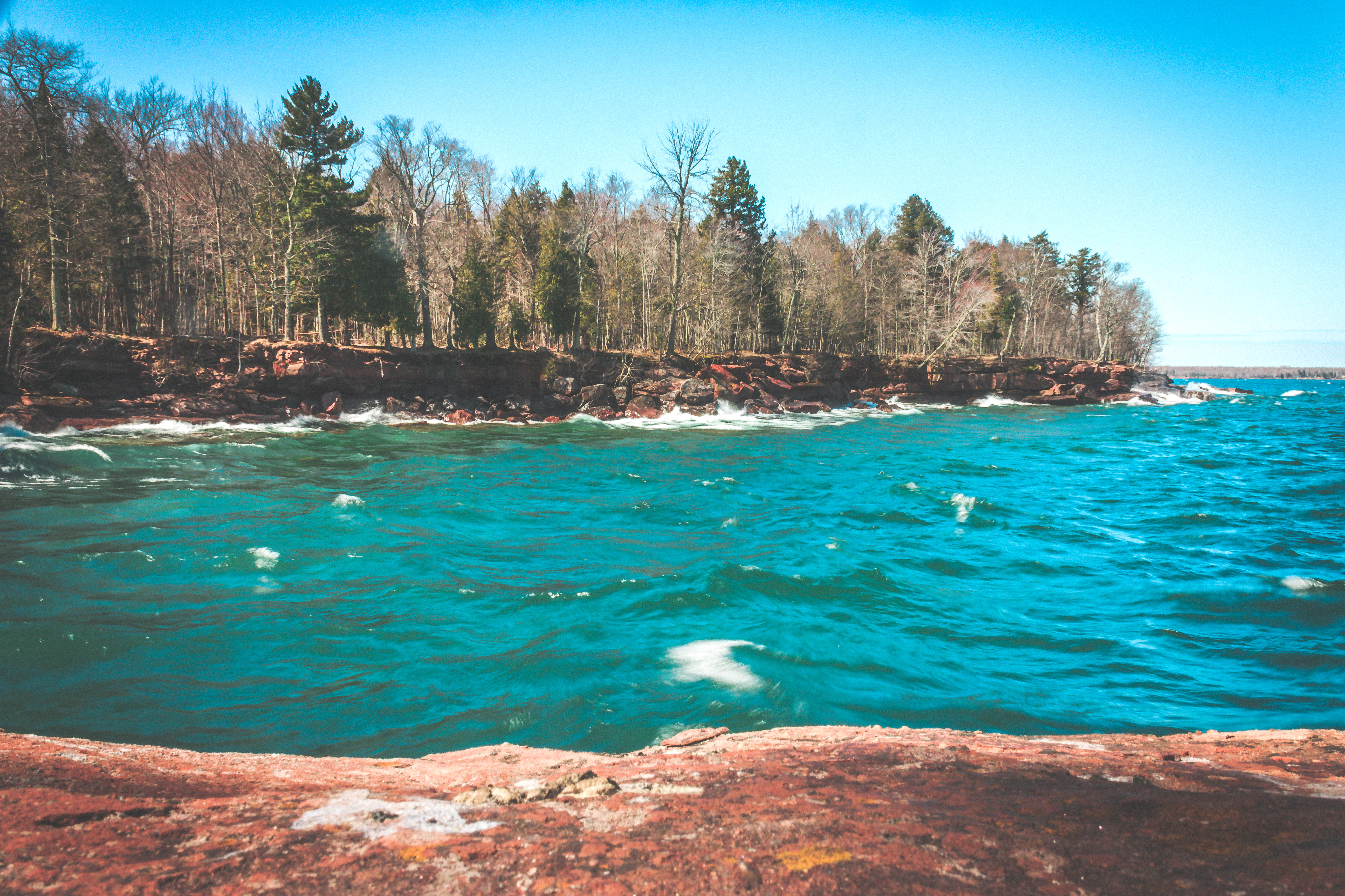 Hike the Point Trail at Big Bay State Park