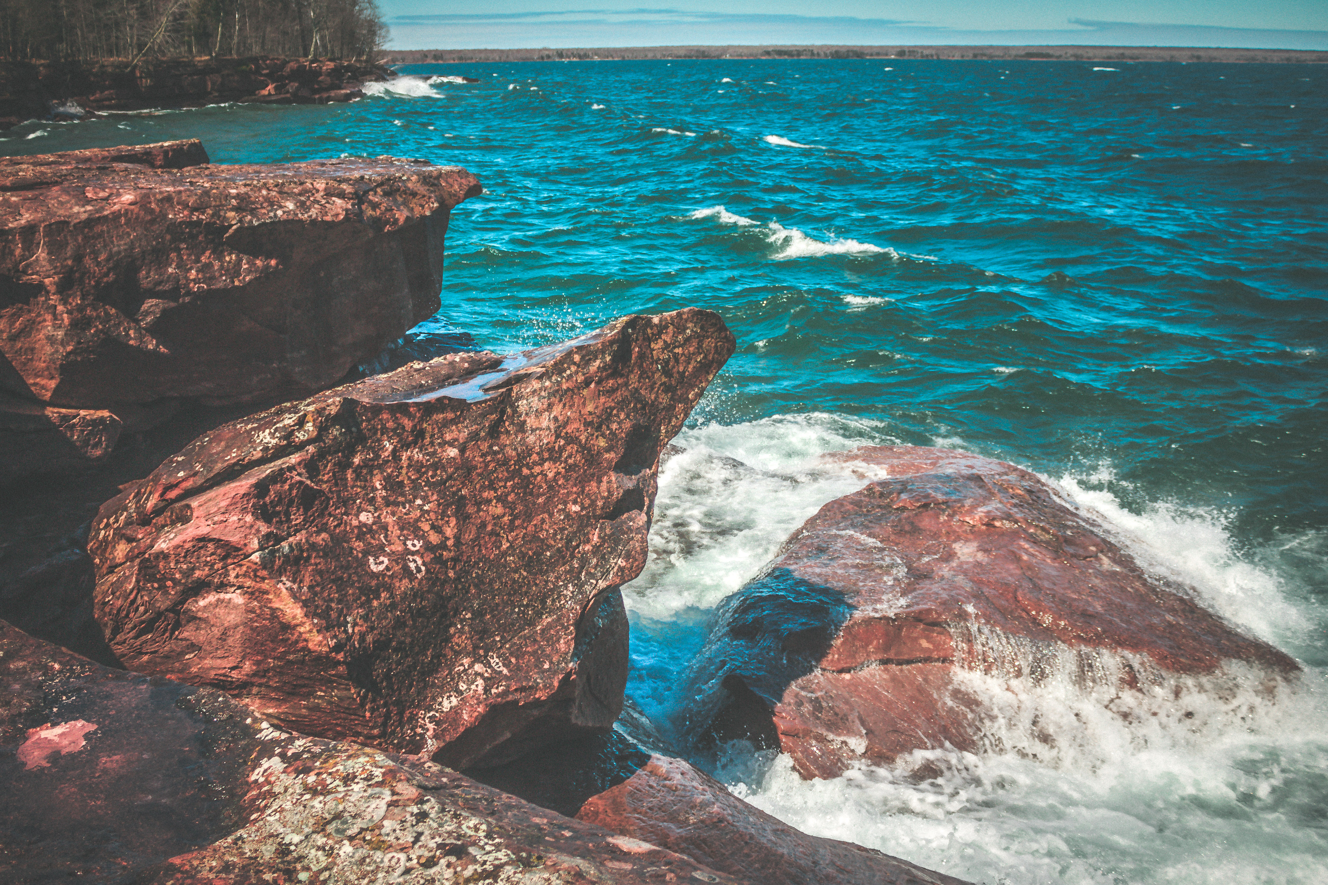 Hike the Point Trail at Big Bay State Park