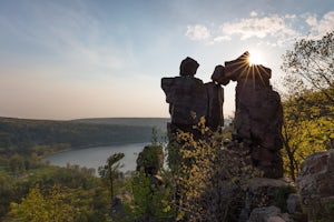 Hike the East Bluff Trail to Devil's Doorway