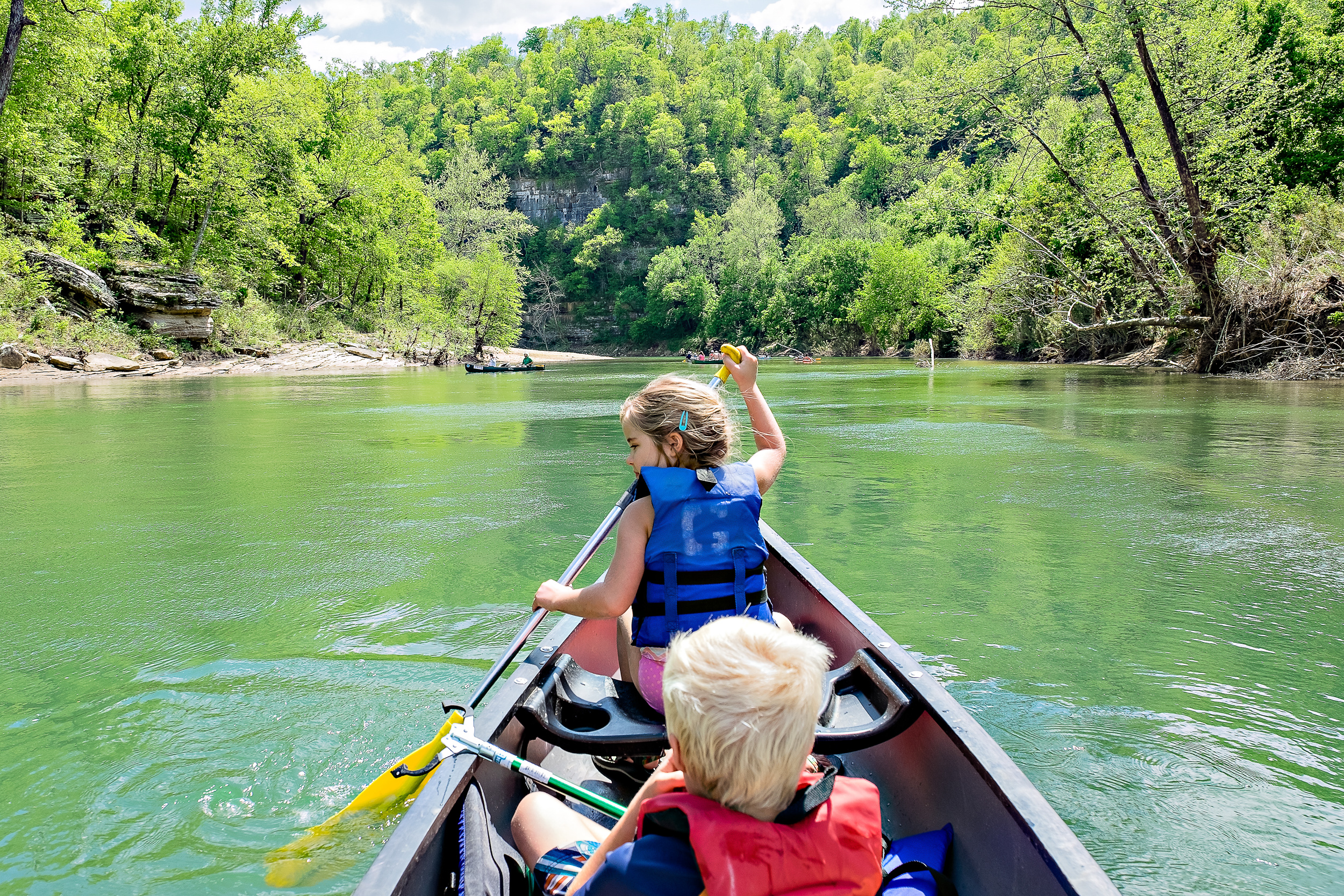 Canoe or Kayak the Buffalo River From Pruitt Landing to Hasty, Jasper