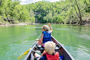 Canoe or Kayak the Buffalo River From Pruitt Landing to Hasty