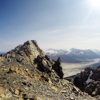 Summit Sheep Mountain (Tachäl Dhäl) in the Kluane Ranges