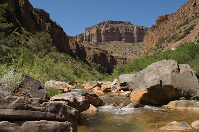 Hike to Cibecue Falls, Cibecue Creek Falls Trailhead