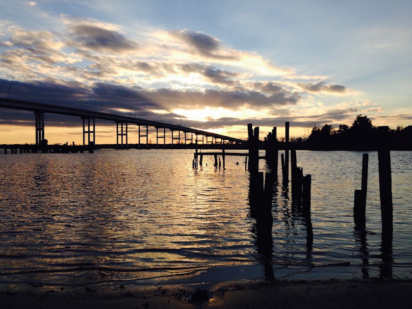 Catch a Sunset at the Old Pungo Ferry Landing, Virginia Beach, Virginia