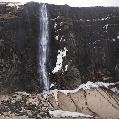 Photograph Þjóðvegur's Waterfall