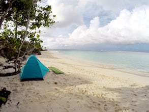 Camp at Flamenco Beach