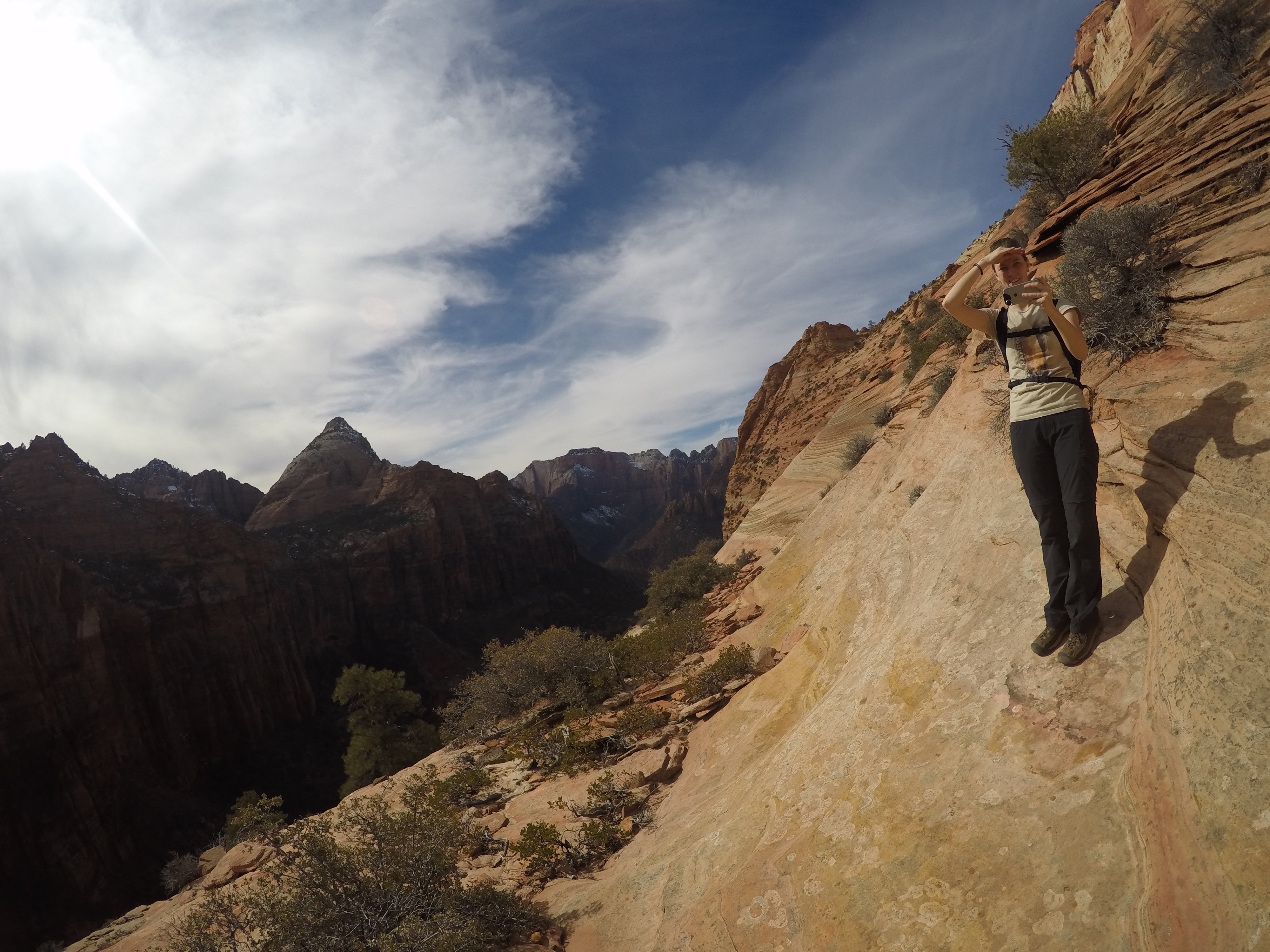 Hike the East Temple Saddle Loop 