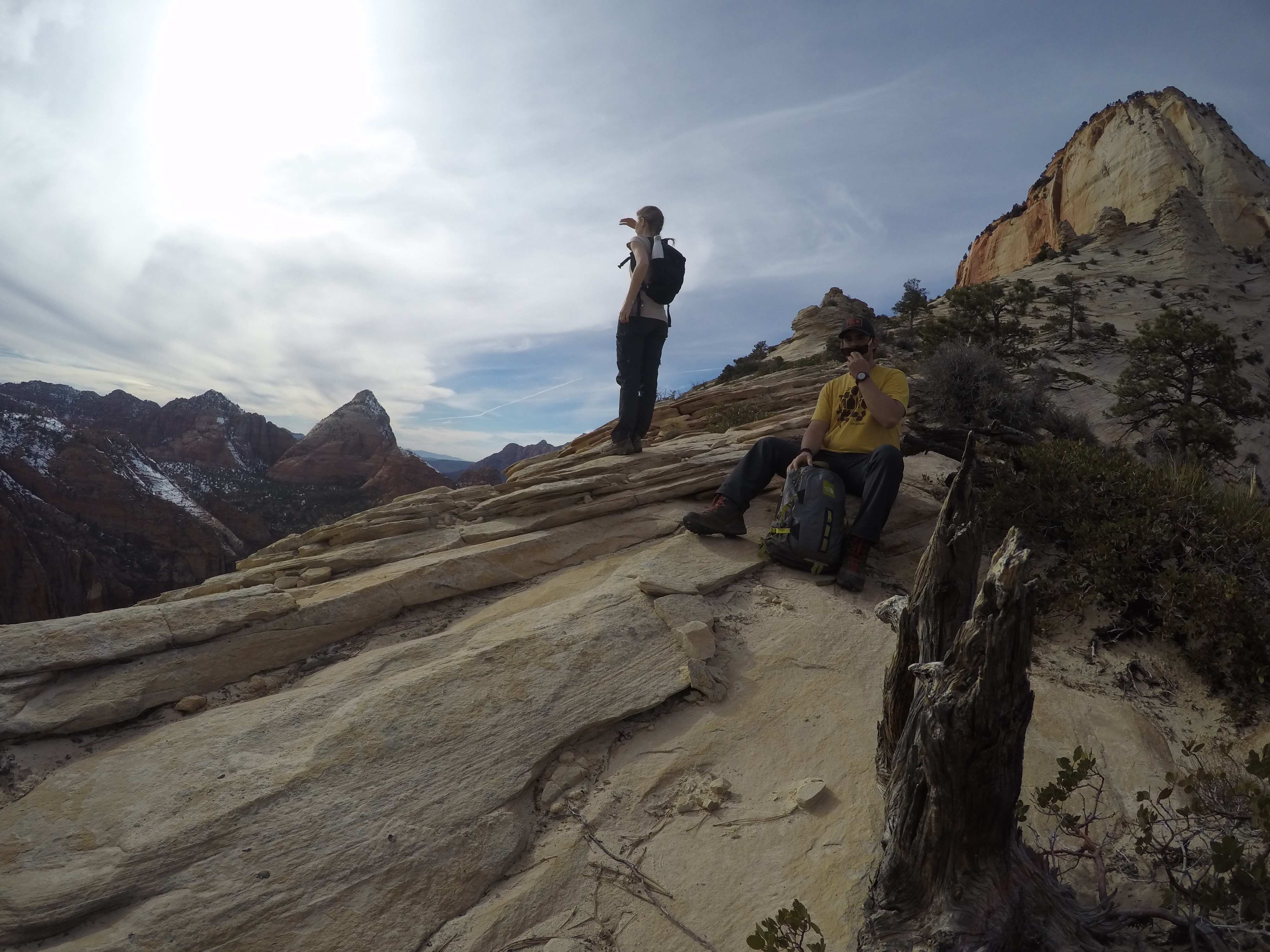 Hike the East Temple Saddle Loop 