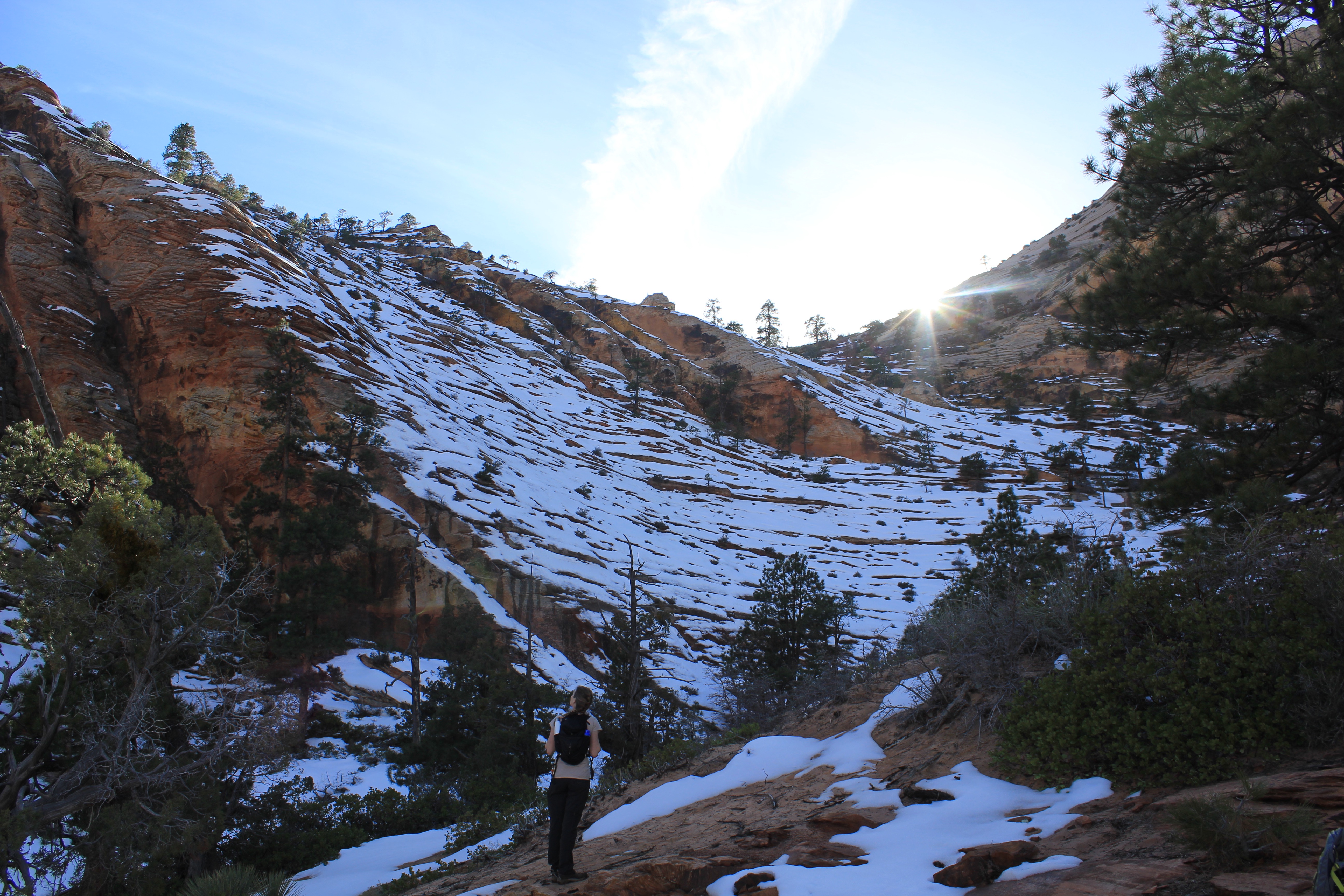 Hike the East Temple Saddle Loop 