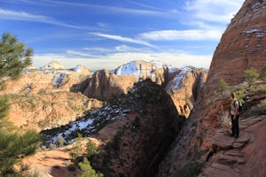 Hike the East Temple Saddle Loop 