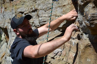 Climb at the Red River Gorge