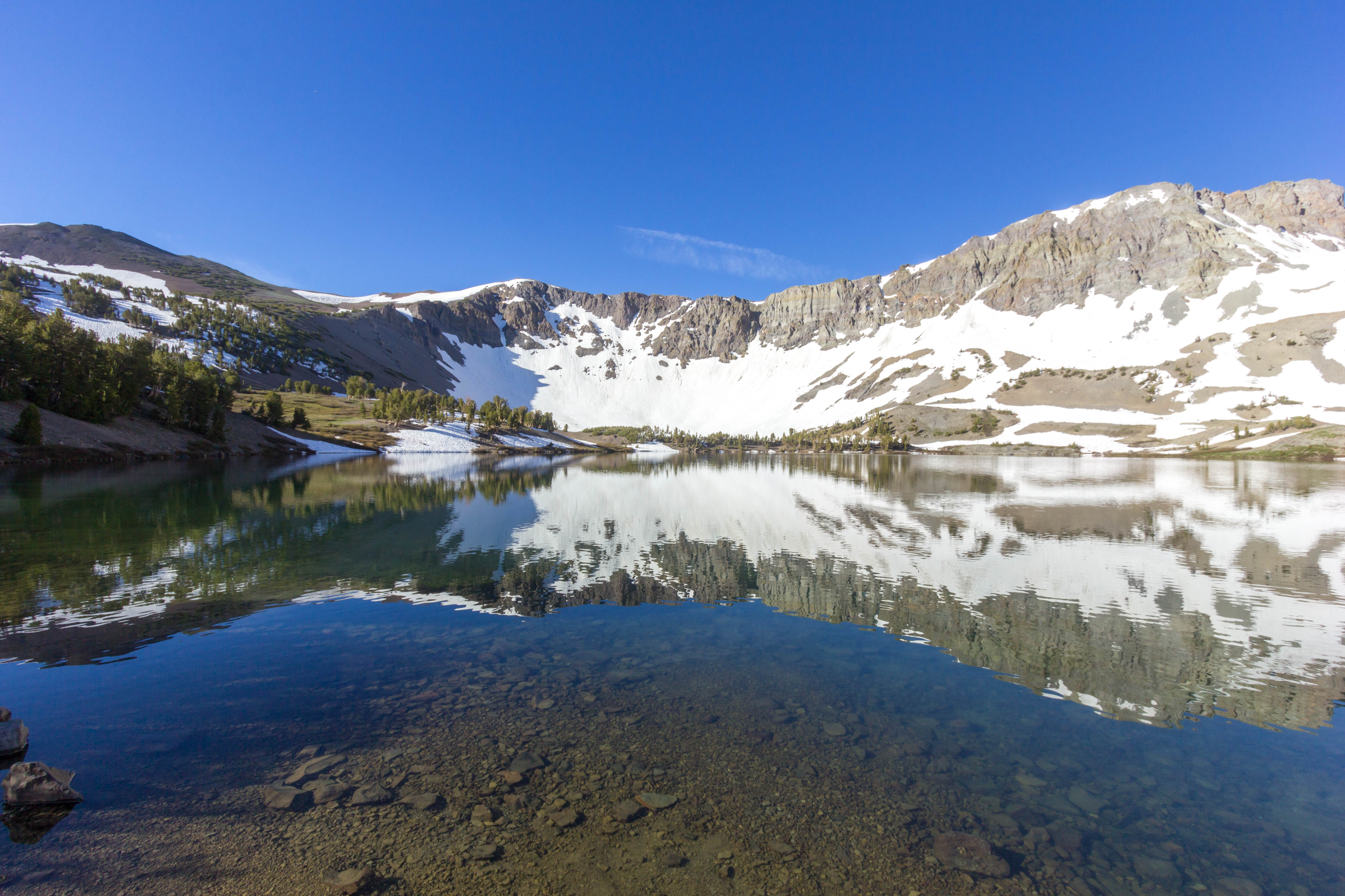 Backpack To Leavitt Lake In Stanislaus National Forest Mono County California