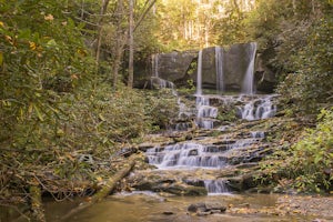 Hike to Virginia Hawkins Falls (Double Falls)