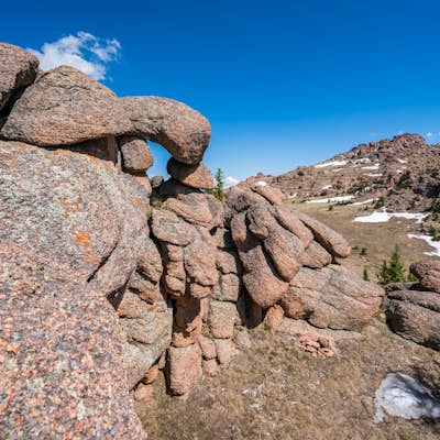 Trek through Granite Pillars on Bison Peak