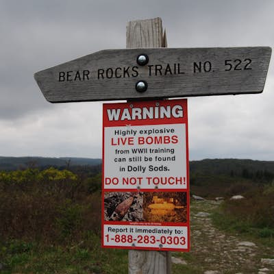 Dolly Sods North Loop via Bear Rocks