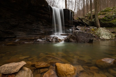 Hike to Debord and Emory Gap Falls in Frozen Head SP, Tennessee