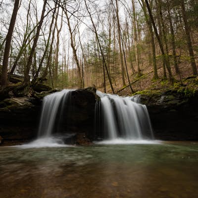 Hike to Debord and Emory Gap Falls in Frozen Head SP