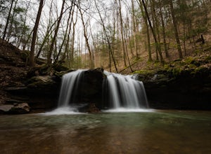 Hike to Debord and Emory Gap Falls in Frozen Head SP