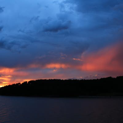 Watch a Sunset at Wachusett Reservoir