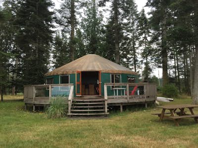 Camp at Seaview Game Farm and Paddle the Strait of Georgia