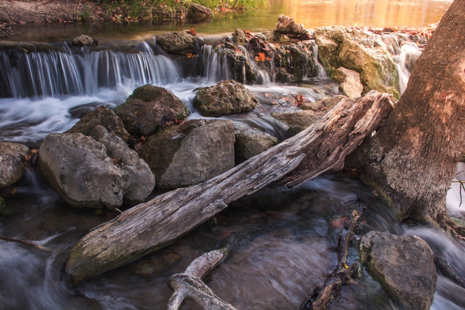 Hike to Little Niagara Falls, Sulphur, Oklahoma