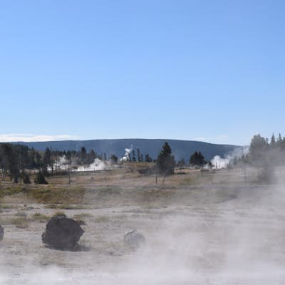 Sentinel Meadows to Fairy Falls and Imperial Geyser