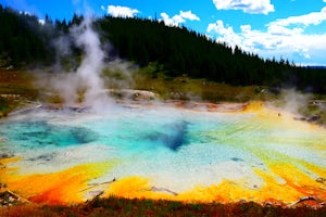 Sentinel Meadows to Fairy Falls and Imperial Geyser