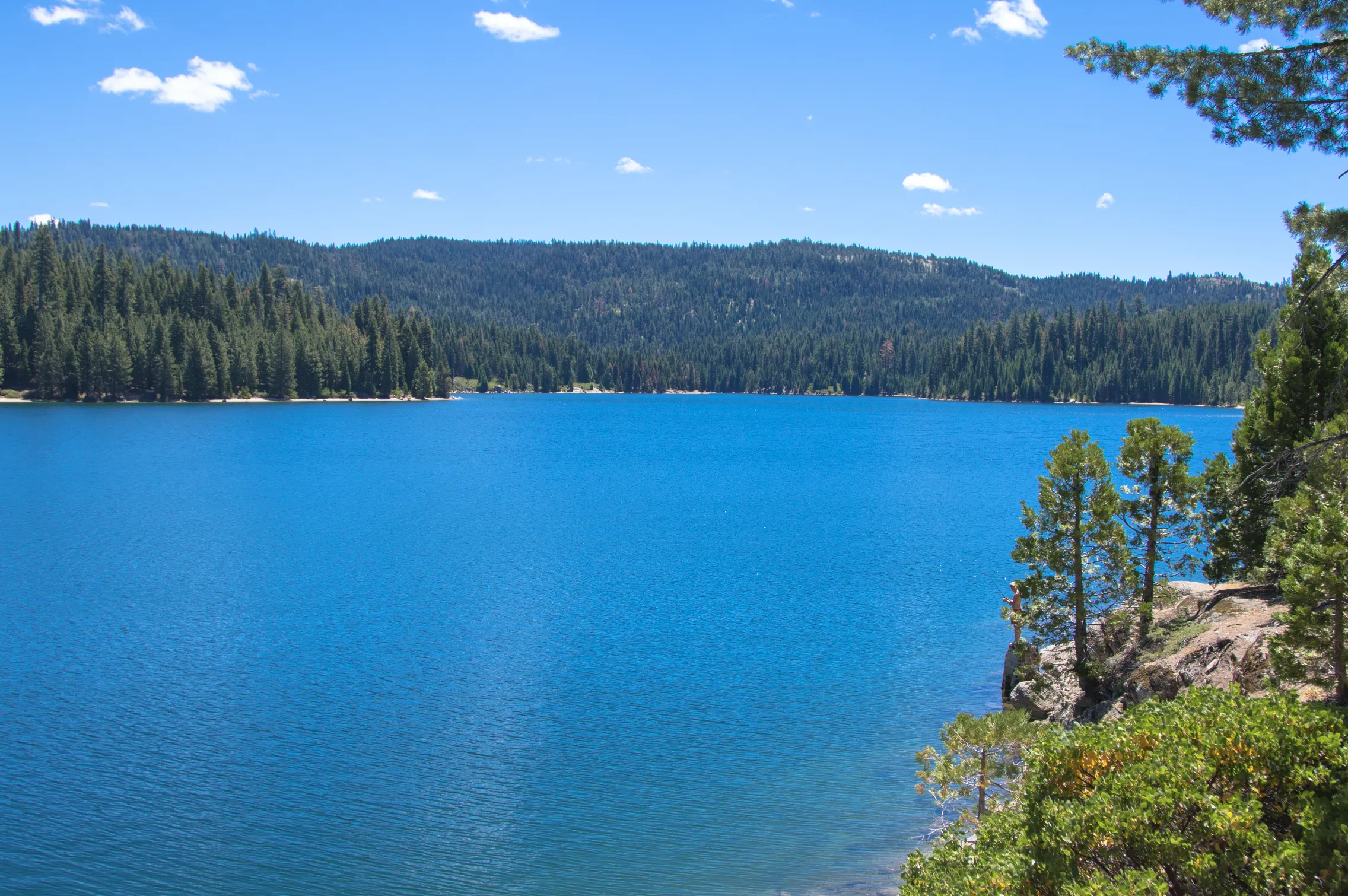 Camp at Ice House Reservoir 