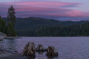 Camp at Ice House Reservoir 