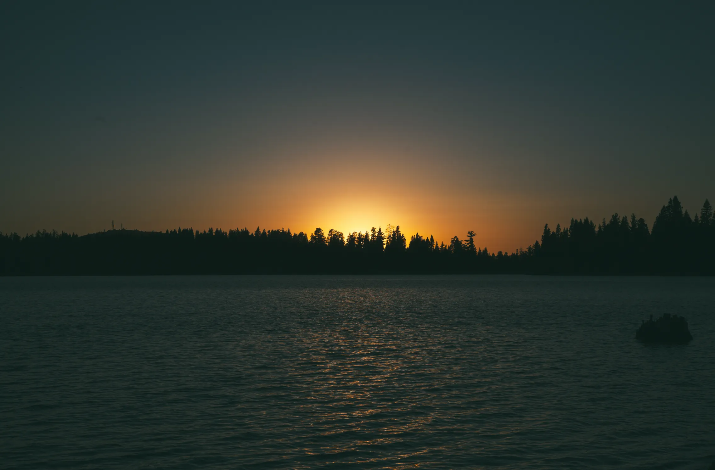 Camp at Ice House Reservoir 