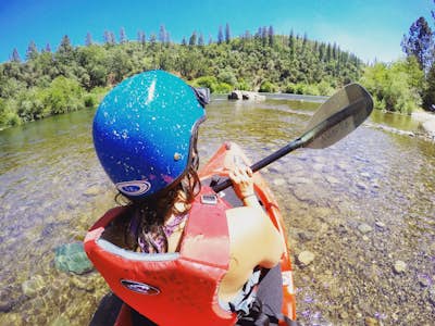 Inflatable or Hardshell Kayak on the South Fork of the American River