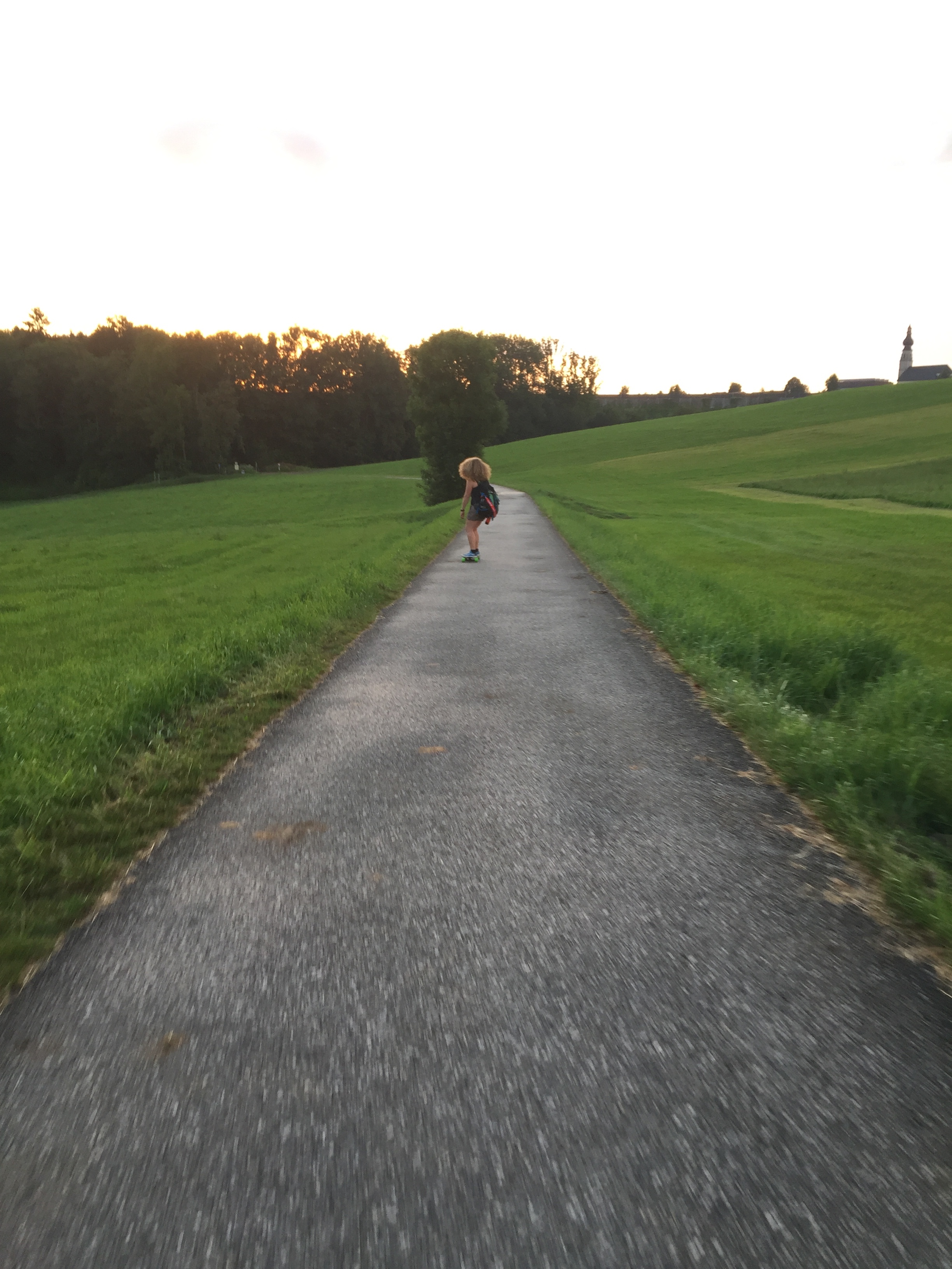 Downhill Longboarding around Salzburg