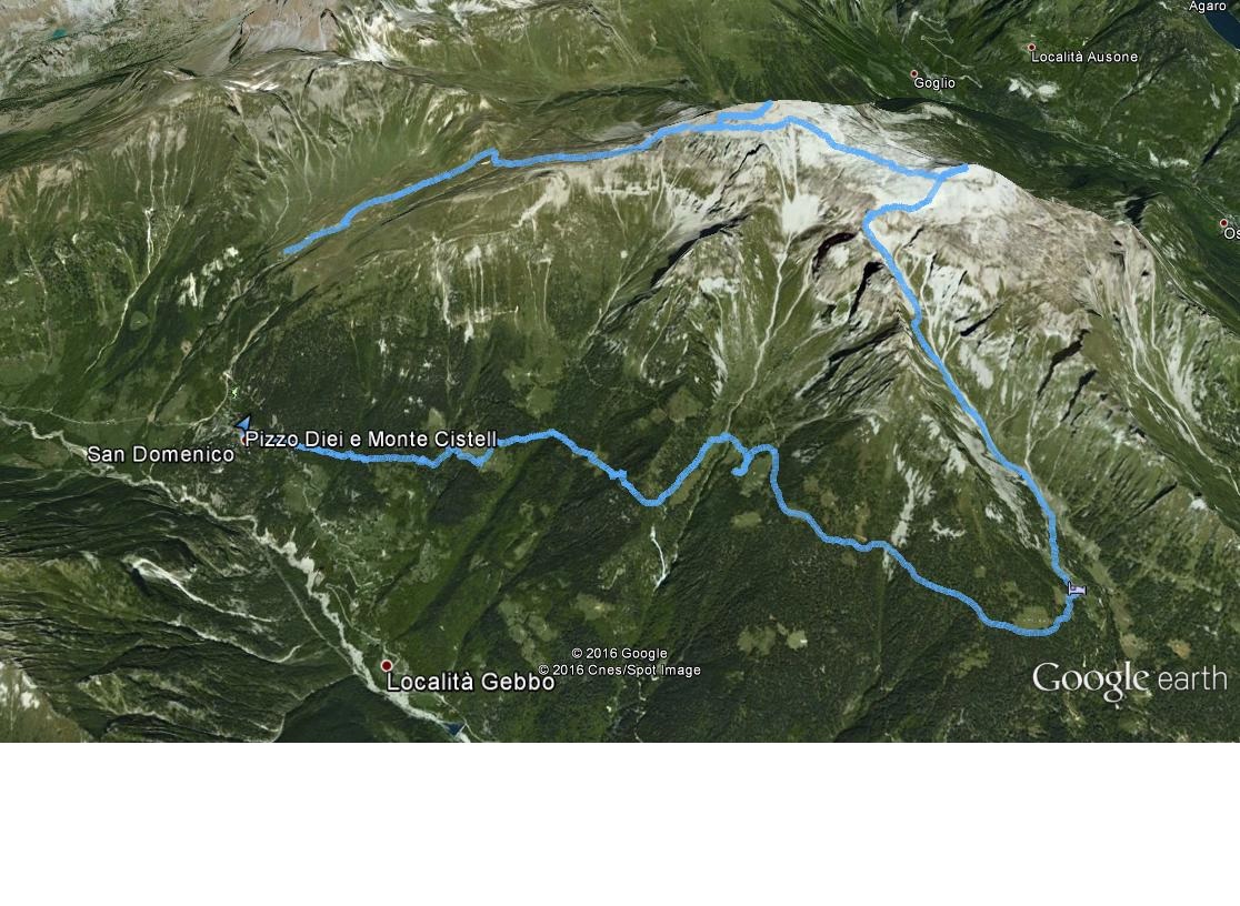 Hiking the Alpi Pontine - Pizzo Diei and Mount Cistella