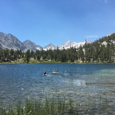 Hike to Little Lakes Valley in the John Muir Wilderness