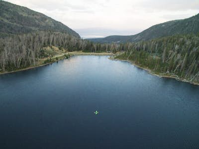 Camp at South Meadow Creek Lake