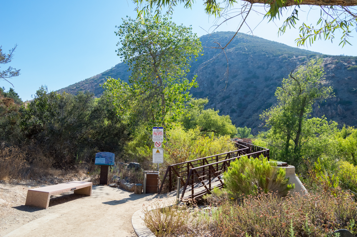 Oak Canyon in Mission Trails Regional Park