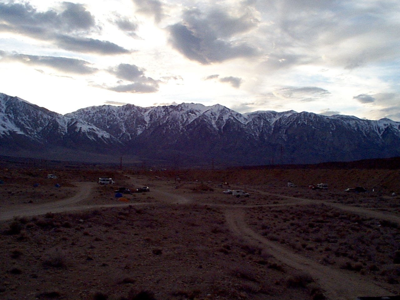 Camp at Pleasant Valley Pit