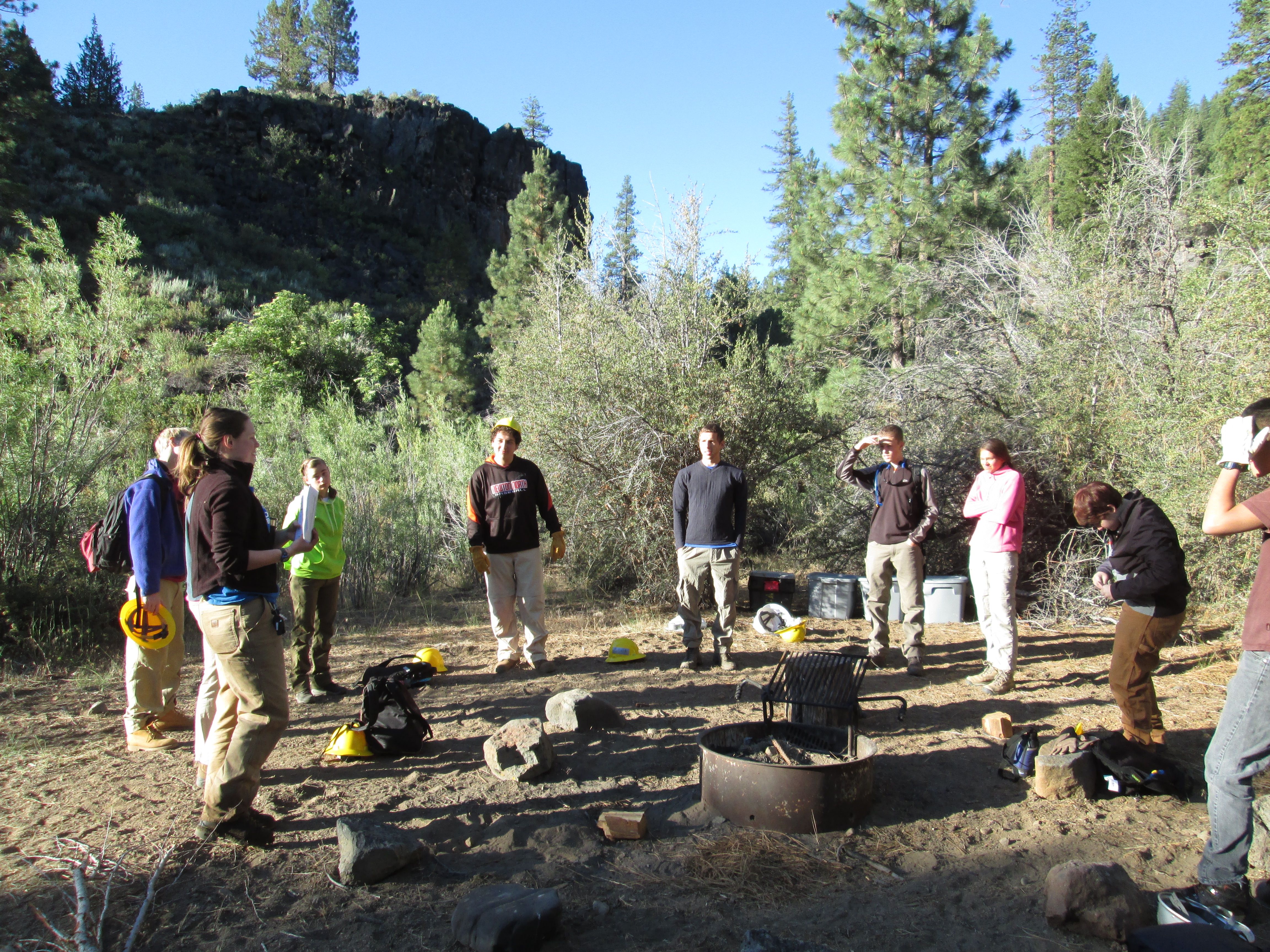 Camp at ​Cheney Creek Primitive Campsite