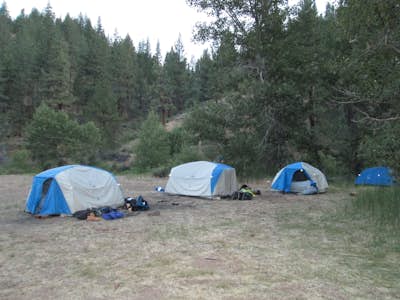 Camp at ​Cheney Creek Primitive Campsite