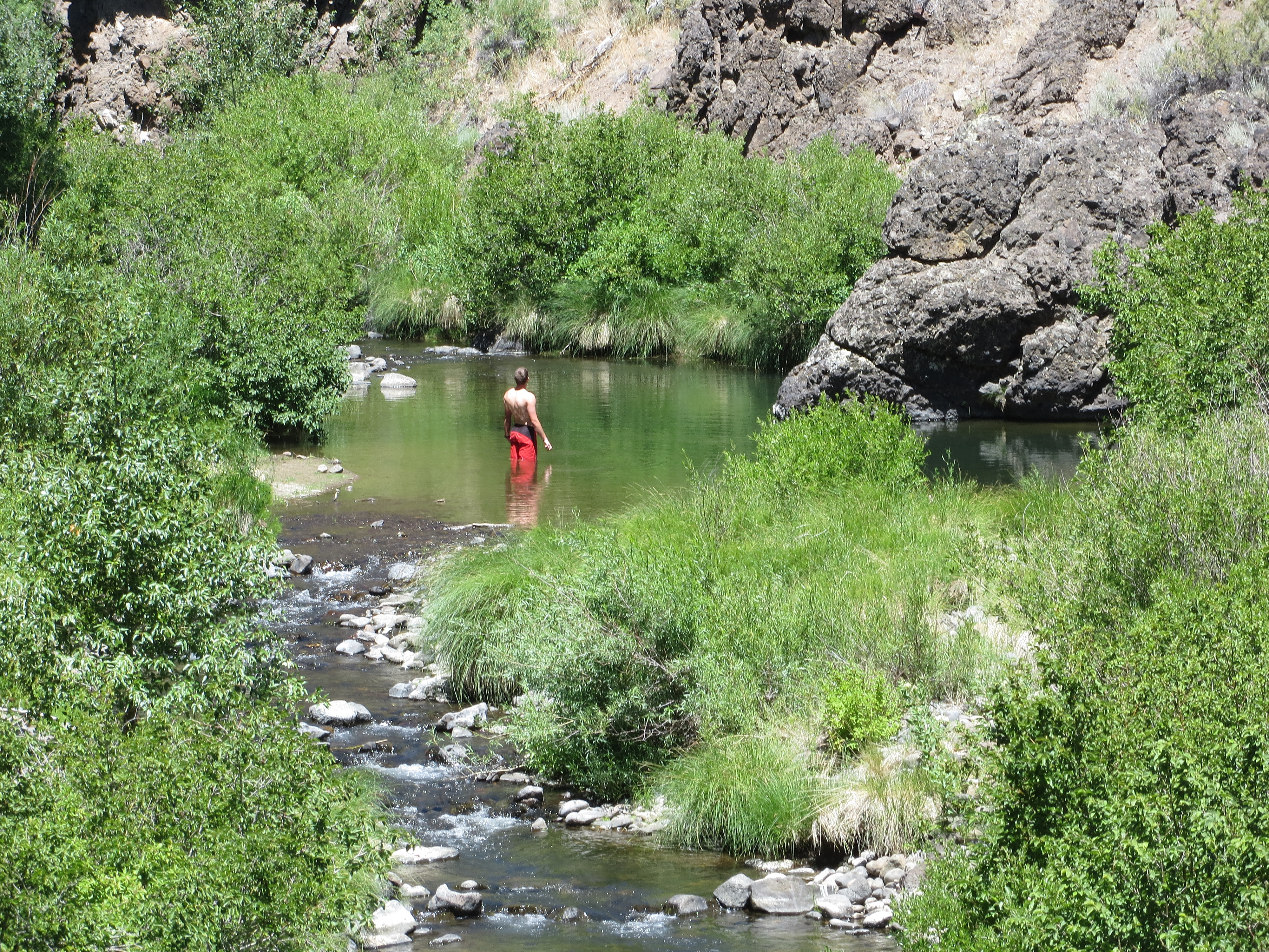 Camp at ​Cheney Creek Primitive Campsite
