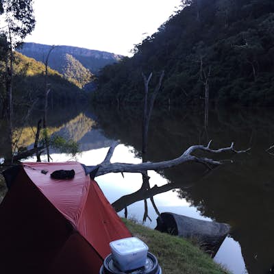 Canoe The Shoalhaven Gorge from the Tallowa Dam