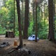 Camp at Nelder Grove Campground in Sierra National Forest