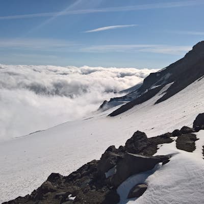 Summit Mount Rainier via the Muir Route