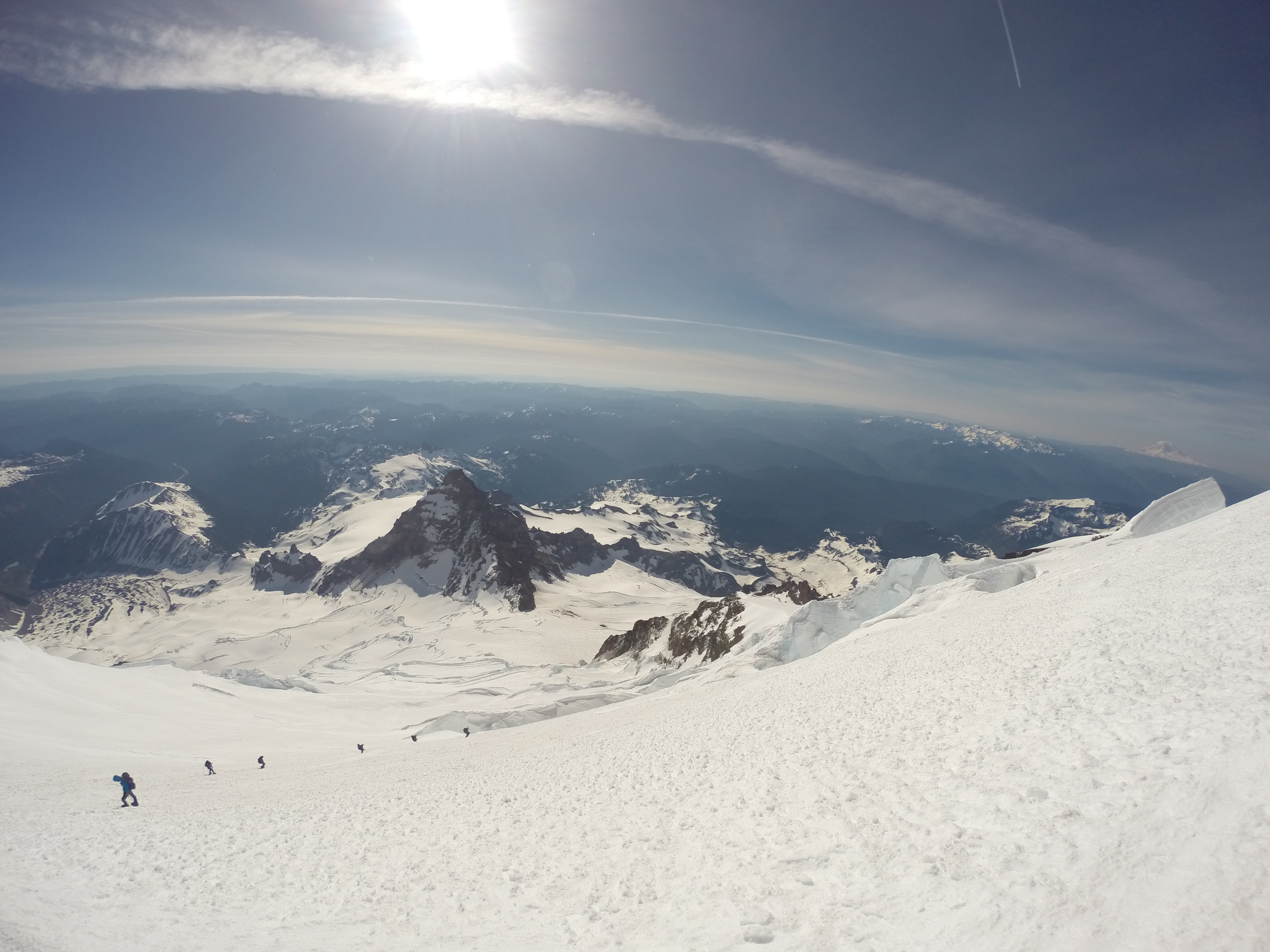 Summit Mount Rainier via the Muir Route