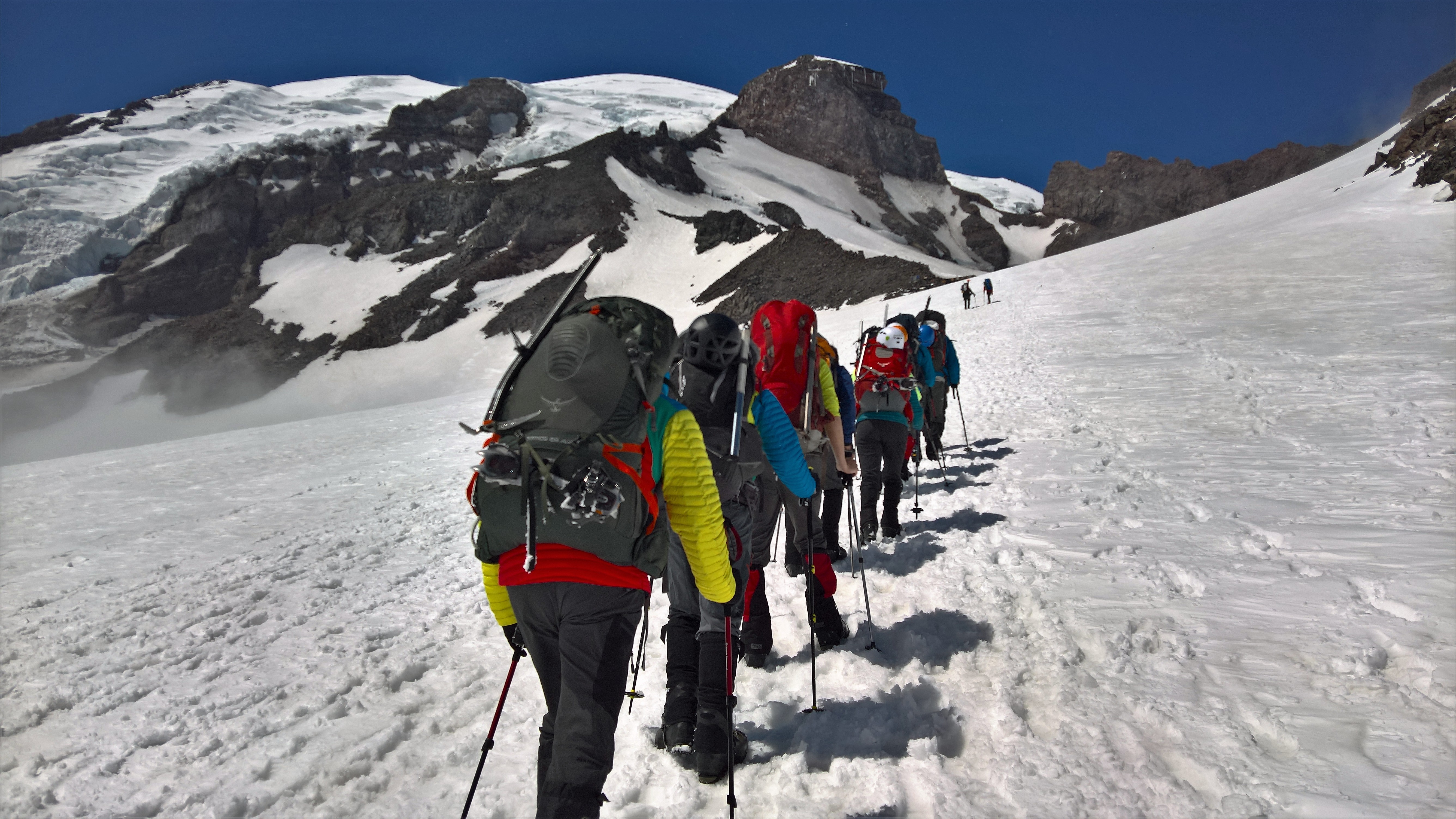Summit Mount Rainier via the Muir Route